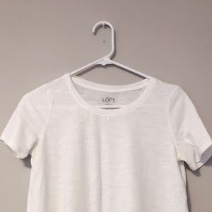 LOFT White short sleeve tee XSP